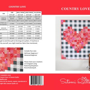 COUNTRY LOVE_DIGITAL quilt pattern image 6