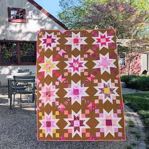 Milky Way Star Quilt Pattern: Beginner Friendly (PDF Pattern)