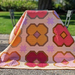 FALL BLOOMING _ DIGITAL quilt pattern