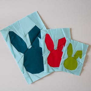 Bunny FPP Quilt Pattern (PDF Download)