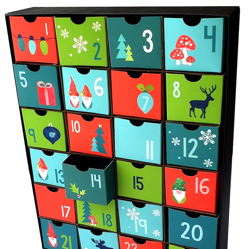 Advent Nordic Calendar Etsy