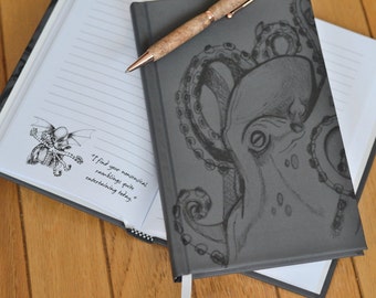 FLAWED (SECONDS) SALE! The Notebook Of Cthulhu "As Is" | Featuring the Humorous Thoughts and Opinions of H.P. Lovecraft's Almighty Cthulhu
