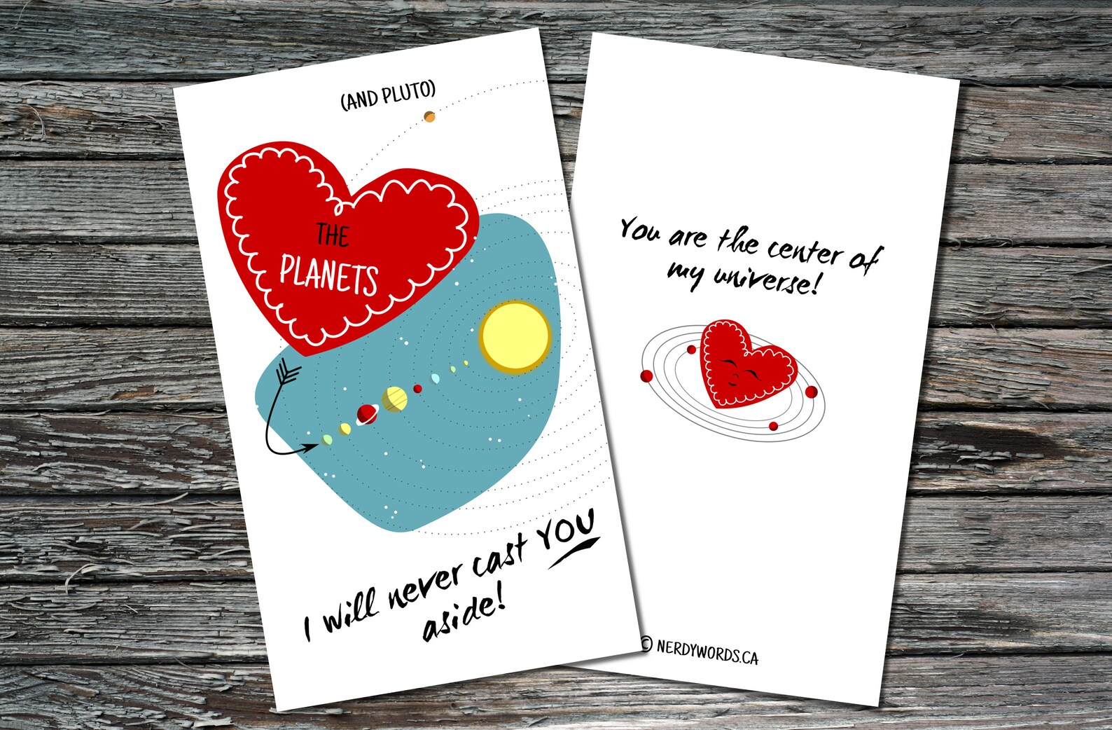 Mini Science Valentines Day Cards Set of 24 Biology Etsy Canada