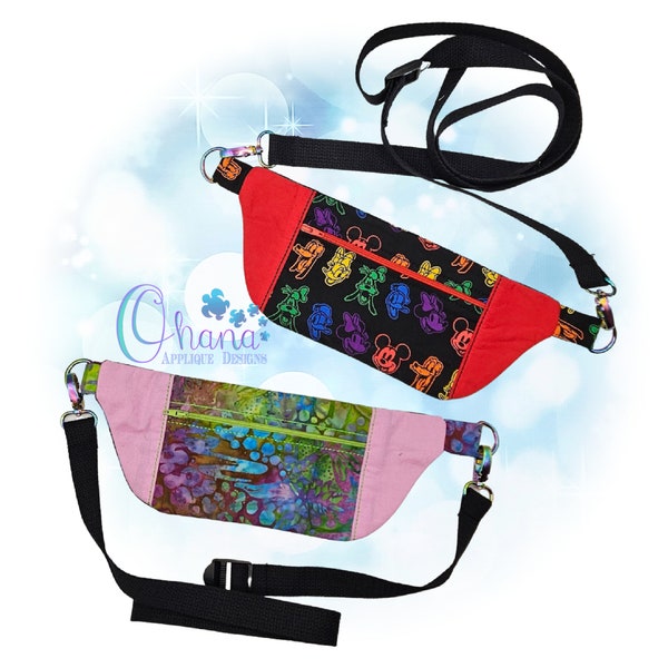 Hip Bag In The Hoop Stickdatei