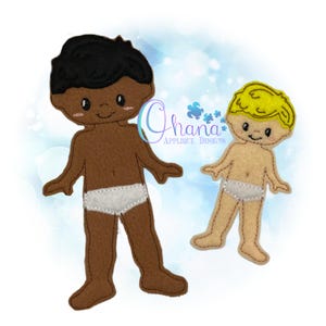 Cena wprowadzająca! Carter Unpaper Doll In The Hoop Haft Design