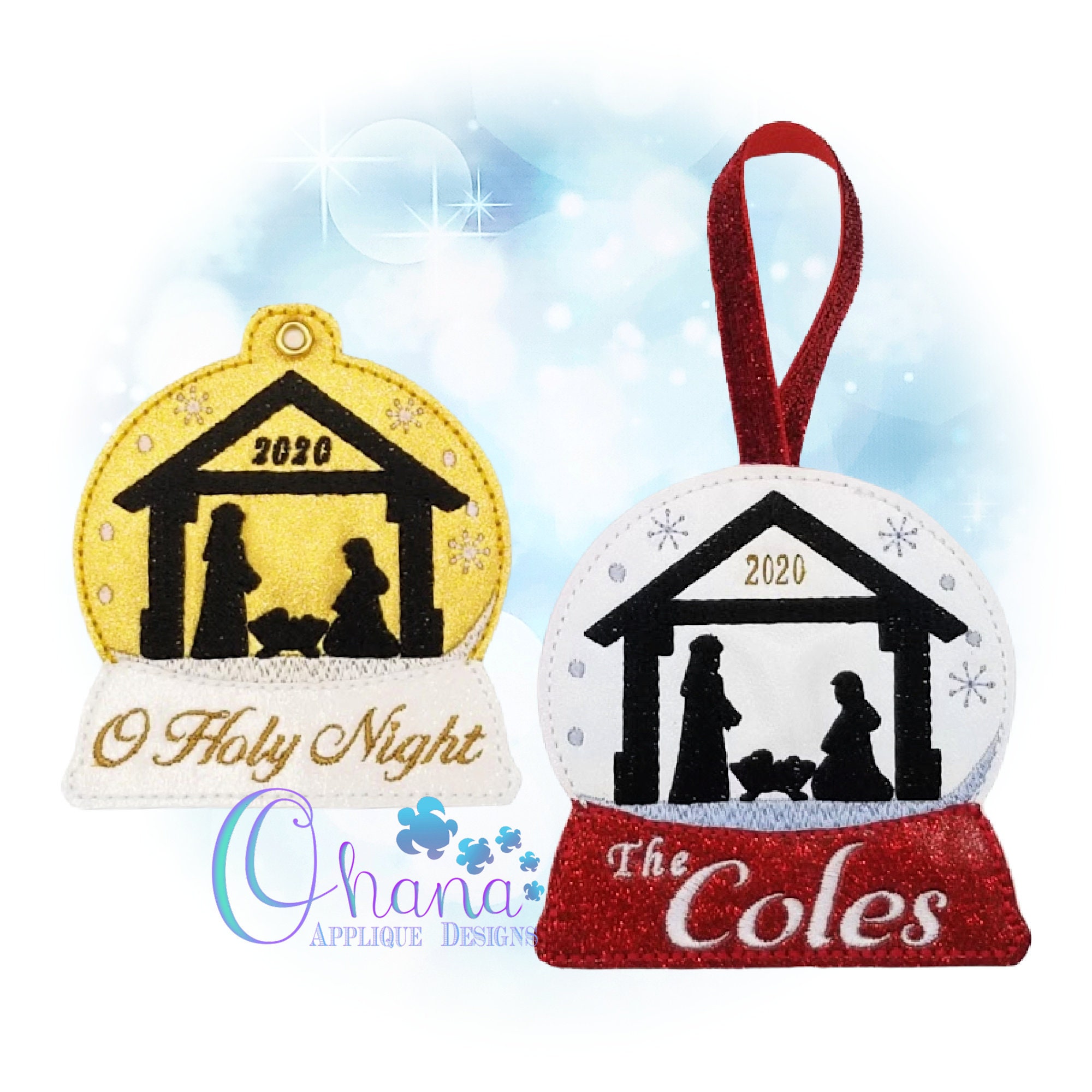 Nativity Treat Bags, Christian Christmas Toppers NATIVITY0520