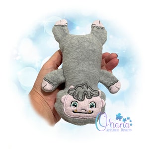 Floppy Yeti Stuffie In The Hoop Embroidery Machine Design