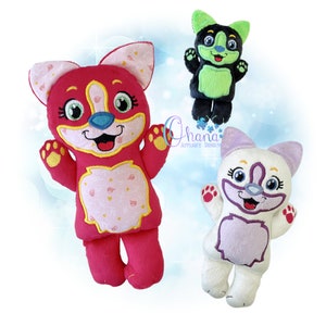 Milo Corgi Stuffie In The Hoop Machine Embroidery Design