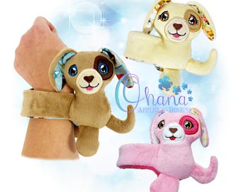 Dog Slap Bracelet Buddy In The Hoop Machine Embroidery Design