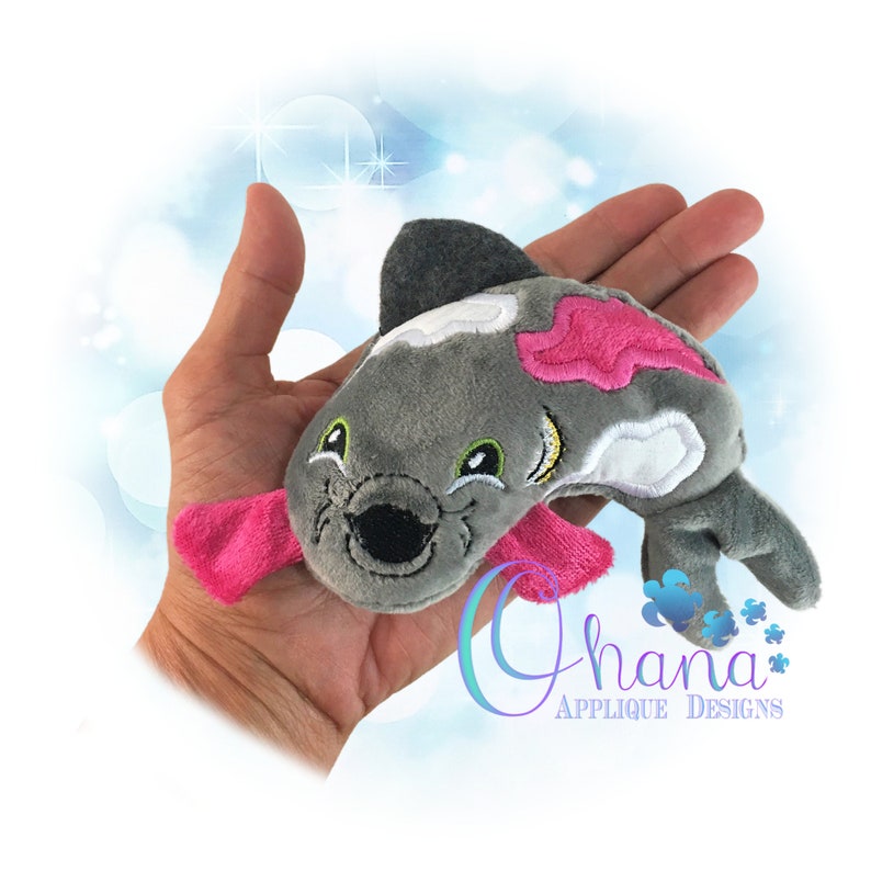 Koi Fish Stuffie in the Hoop Machine Embroidery Design - Etsy