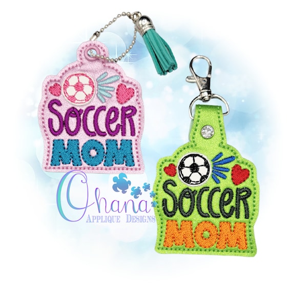 Soccer mom keychain sale