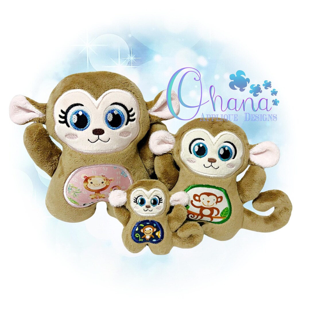 MCG Textiles Crochet de verrouillage Kit d'animaux en peluche Huggables