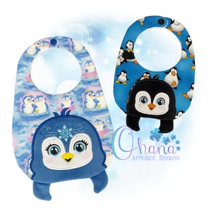 Penguin Bib - Etsy