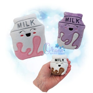 Milk Carton Eggie In The Hoop Machine Embroidery Design