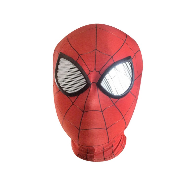 3D Spiderman Homecoming Masks Avengers Infinity War Iron Spider Man Cosplay Costumes Lycra Mask Superhero Lenses