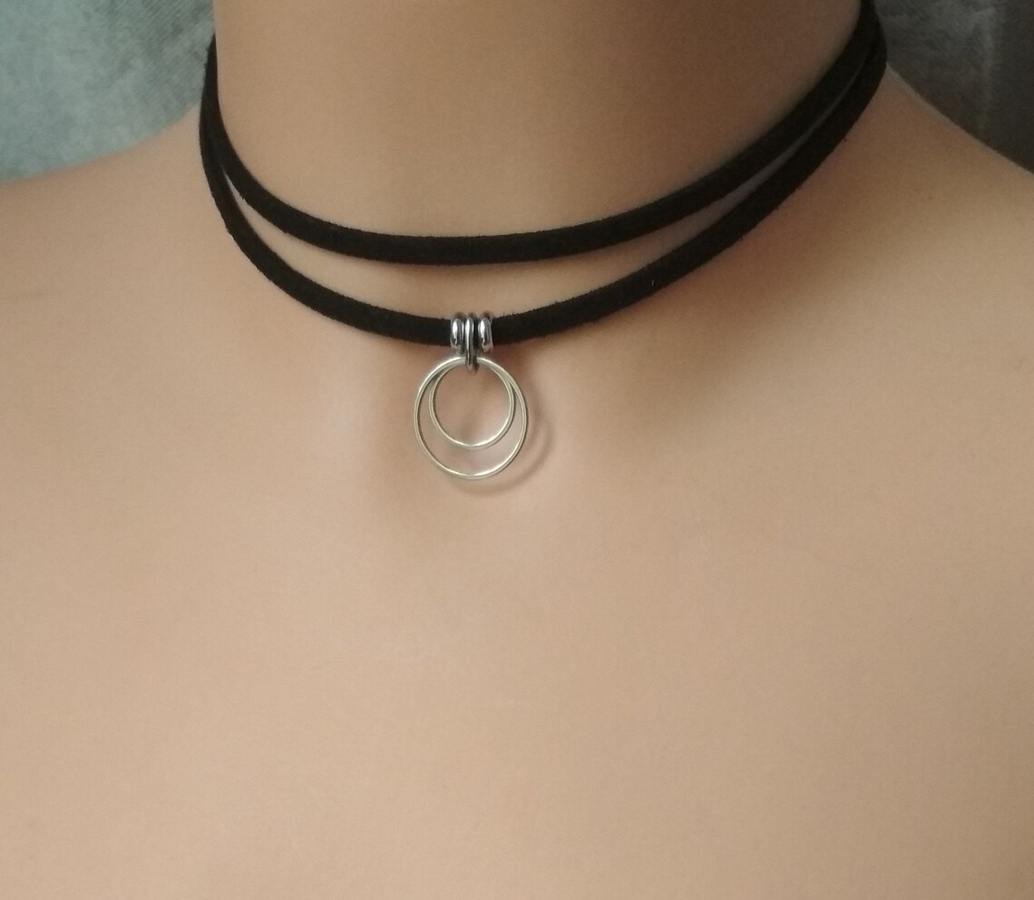 Daytime O Ring Choker Day Collar Discreet Submissive BDSM Etsy