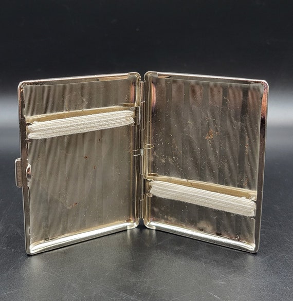 Extra Thin Small Cigarette Case. Vintage Containe… - image 5