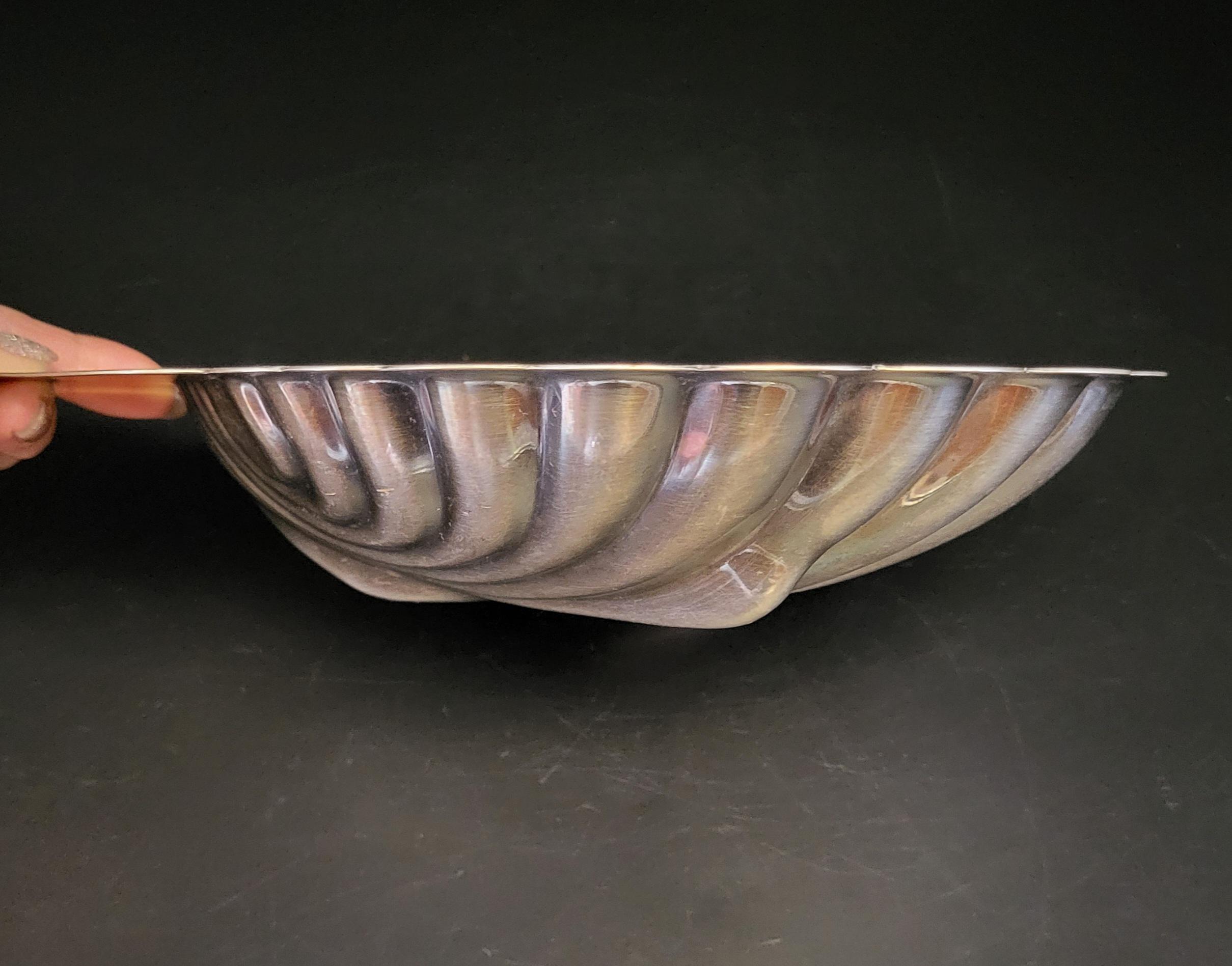Christofle Fleuron Silver Plated Shell Serving Dish - France - Etsy