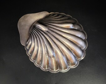 Christofle Fleuron Silver Plated Shell Serving Dish - France - Etsy