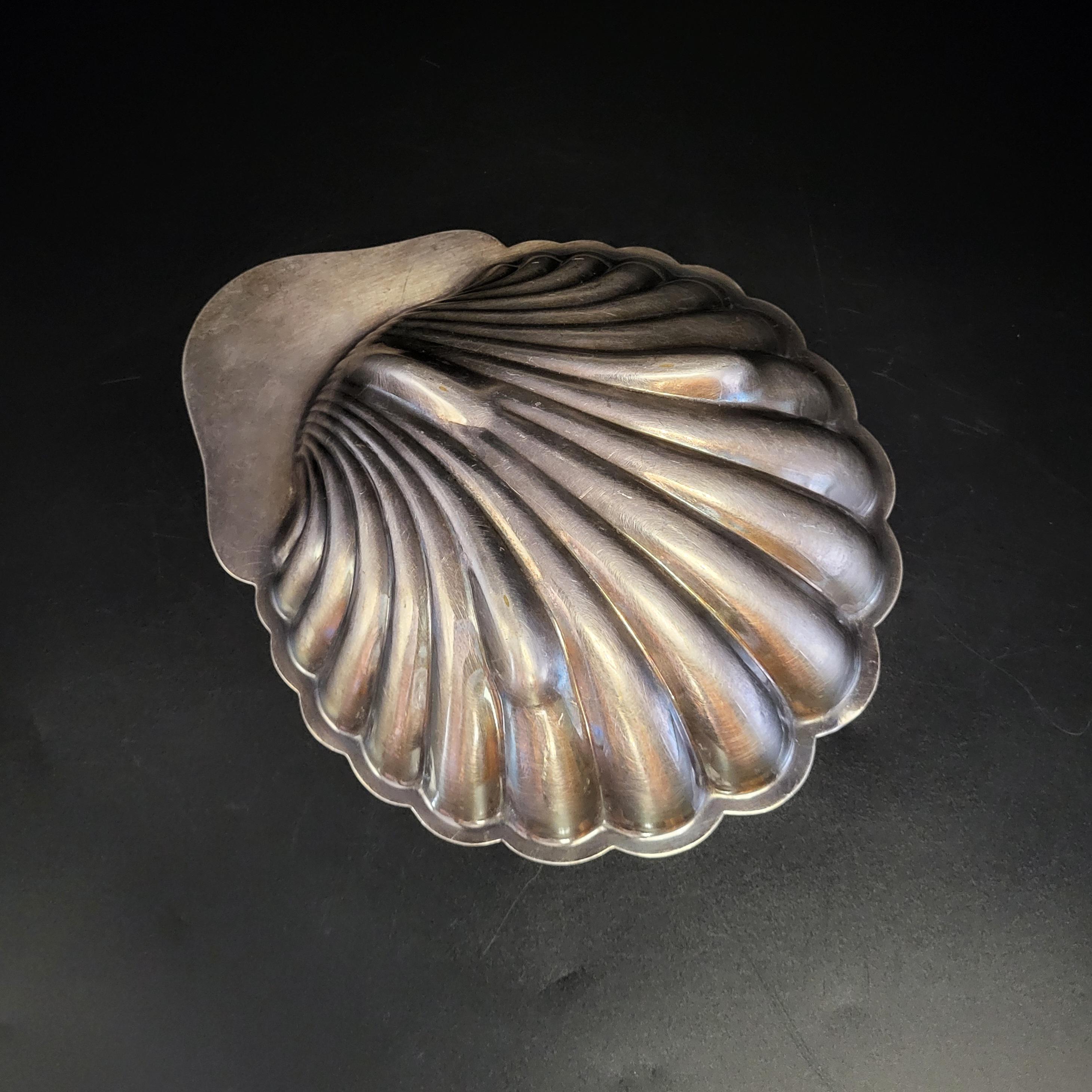 Christofle Fleuron Silver Plated Shell Serving Dish - France - Etsy