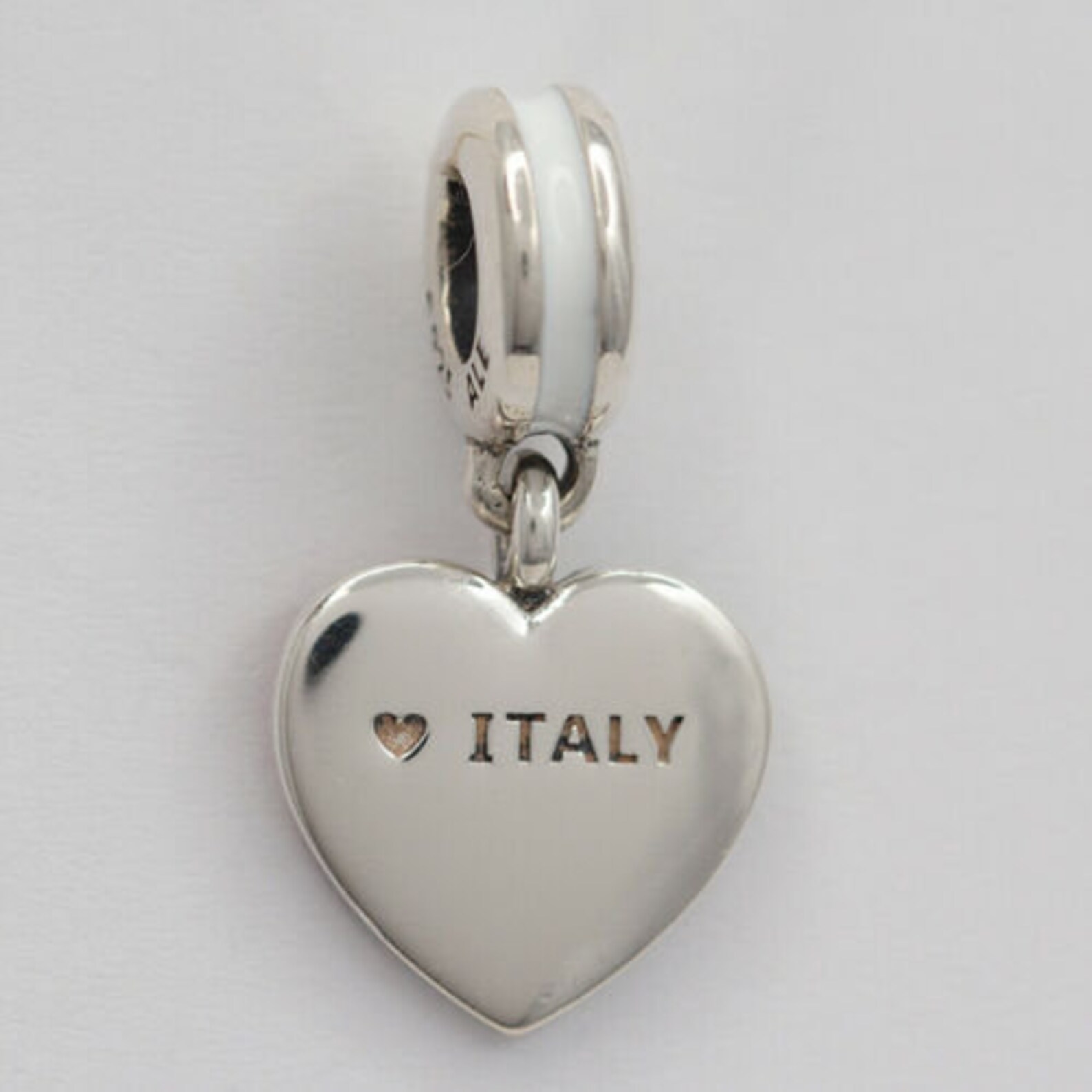 Genuine Authentic PANDORA Sterling Silver ITALY FLAG Charm Etsy