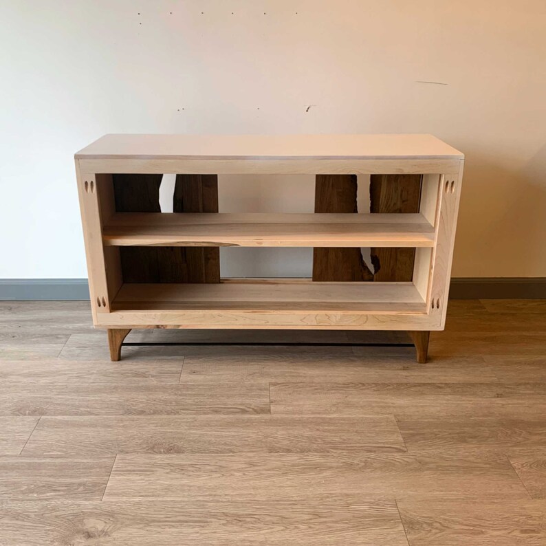 Live Edge Wood TV Console Table by CW Furniture Custom Etsy