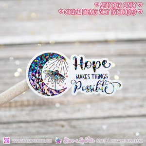 Affirmation Stickers Motivational Quotes, Hope Positive Stickers, Viny Decals for Laptops, Decals for Tumblers, Encouragement Quotes