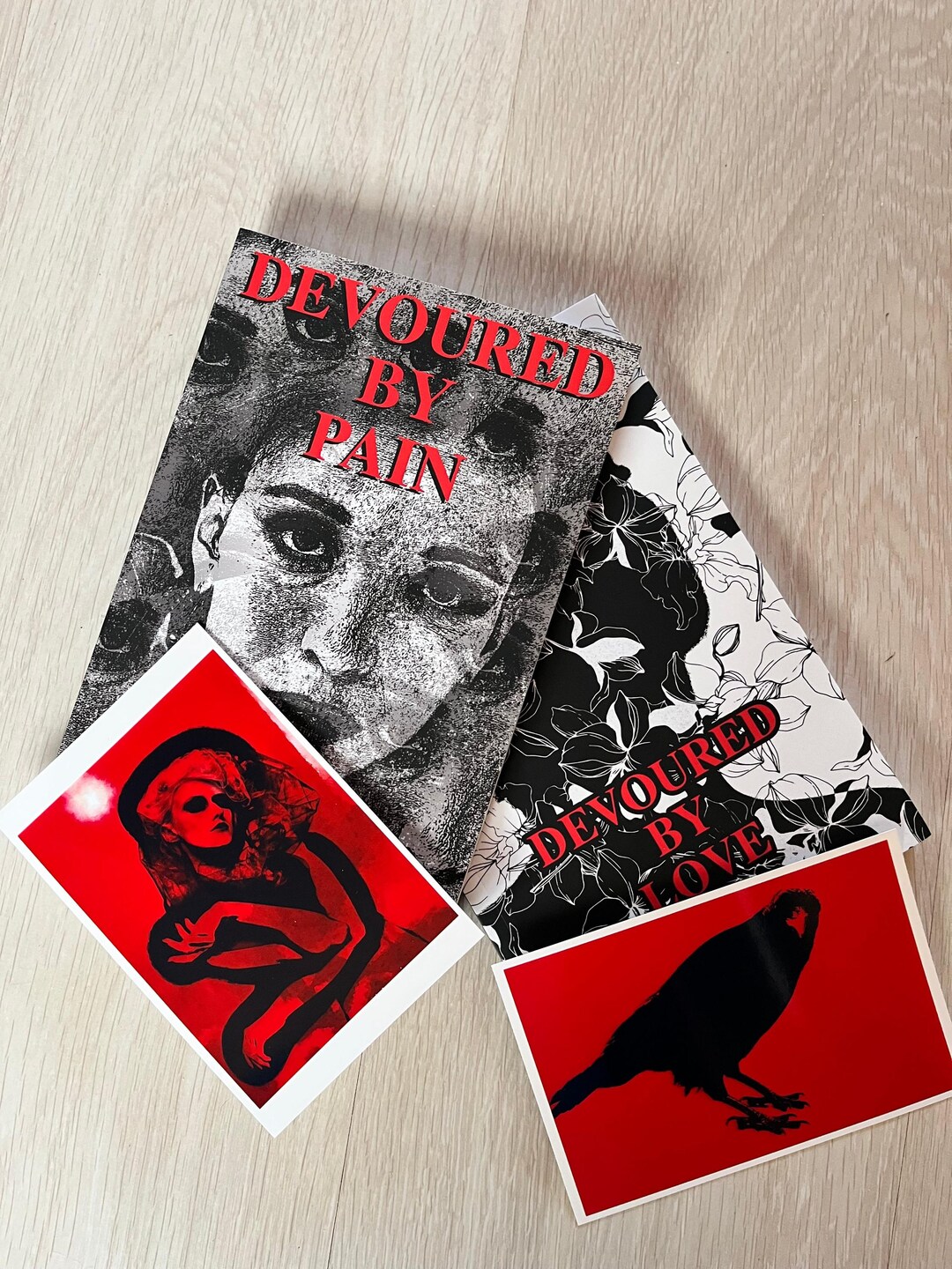 Devoured Book Devoured - Signed Poetry and Art Book Bundle - Save 15% - Etsy