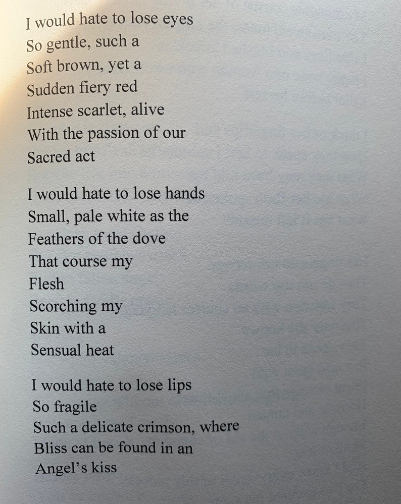 The Muse Of Love and Pain: a collection of dark poetry - Collector's Edition autographed by the author image 2