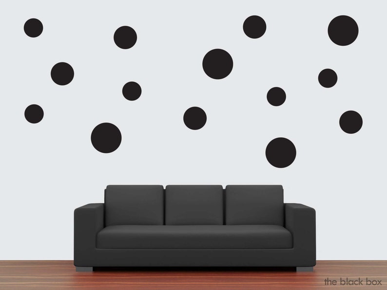 Polka Dots wall decal