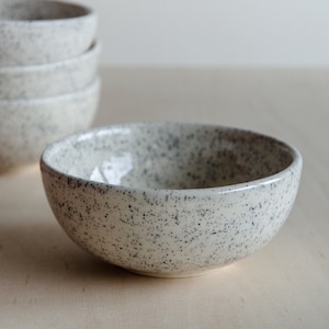 Bowl - speckles - 14.5cm - handmade - ceramic