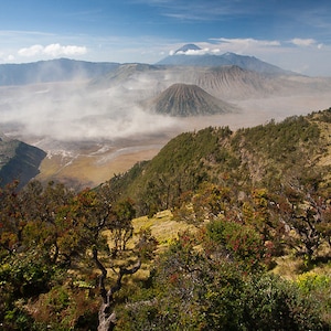 Fotografía de naturaleza,Fine Art Print,Wall Art,Fotografía de viajes,Maadat,Bromo, Semeru,Volcán,Cráter,Indonesia,Java,4x6,8x12,12x18,16x24,20x30