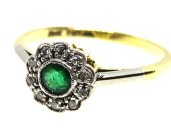 Art deco engagement ring | Etsy