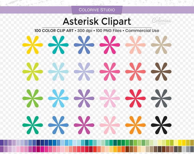 Asterisk Silhouette SVG, Svg, Dxf, Cricut, Silhouette Cut File, Instant ...