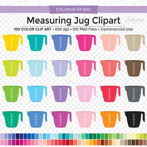 Math Clip Art Measuring Cups Spoons Scales