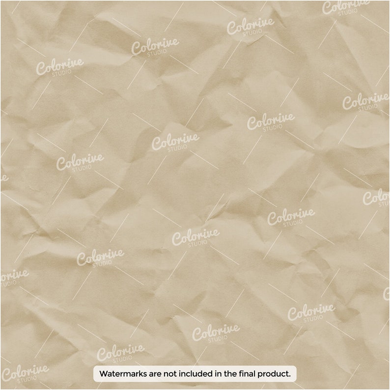 Crumpled Digital Paper 100 Rainbow Colors Crinkled Wrinkled Crumpled ...