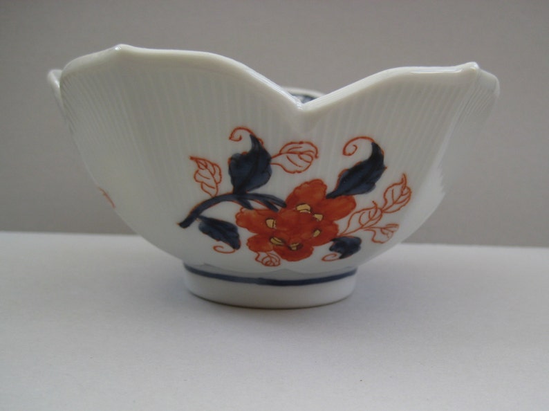 Vintage Overjoy Porcelain bowl Hand painted in Hong Kong Etsy