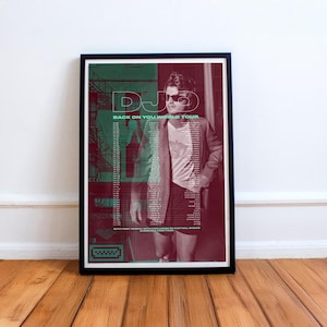 DJO 2025 Tour Poster