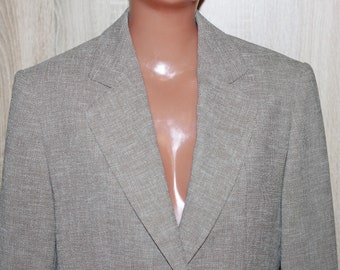 Marks & Spencer Tailoring Light Gray Ladies Blazer Jacket Size M