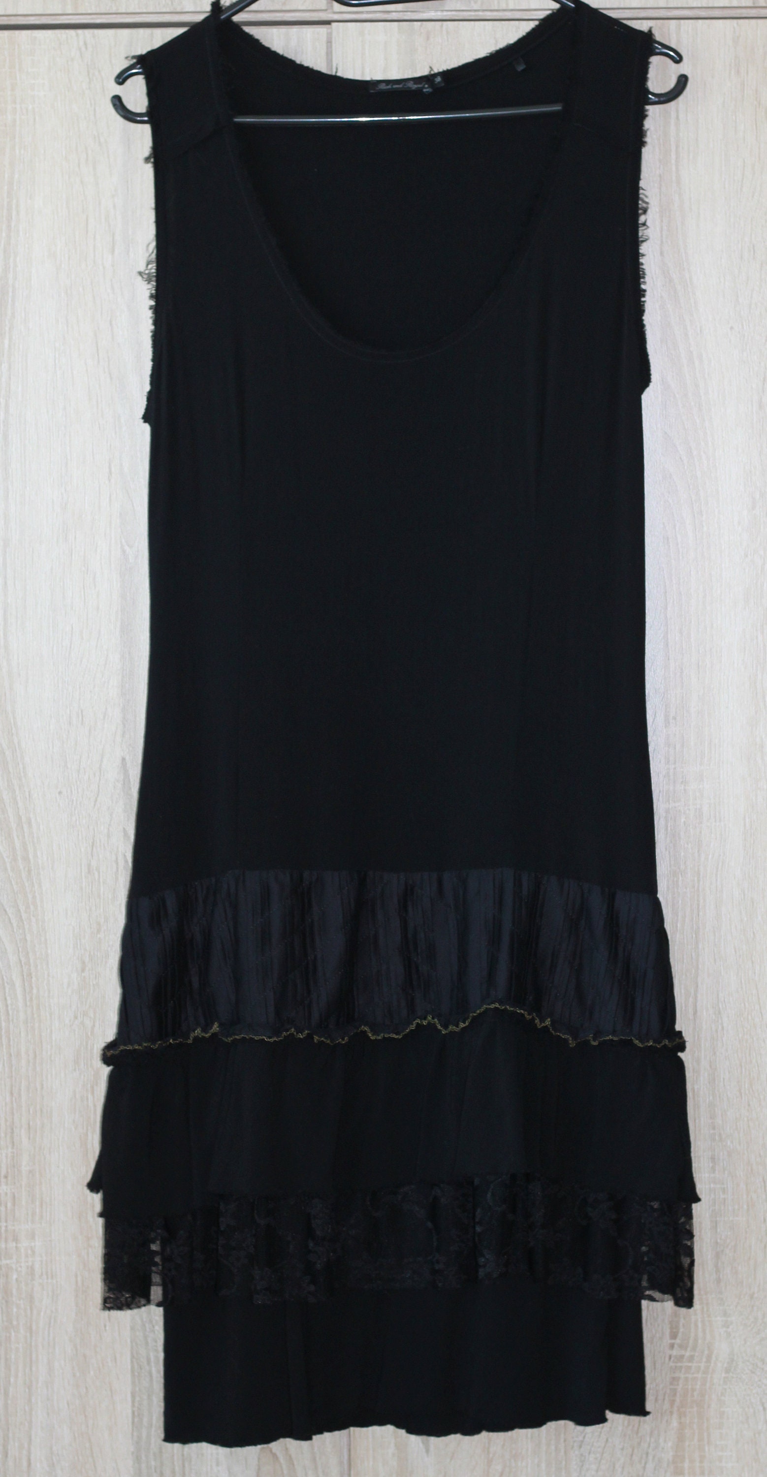 Sleeveless Black Vintage Style Dress Gothic Style Rich & Royal - Etsy