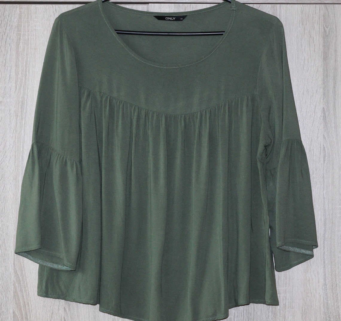 Olive Blouson Tunic_Plus main image 0