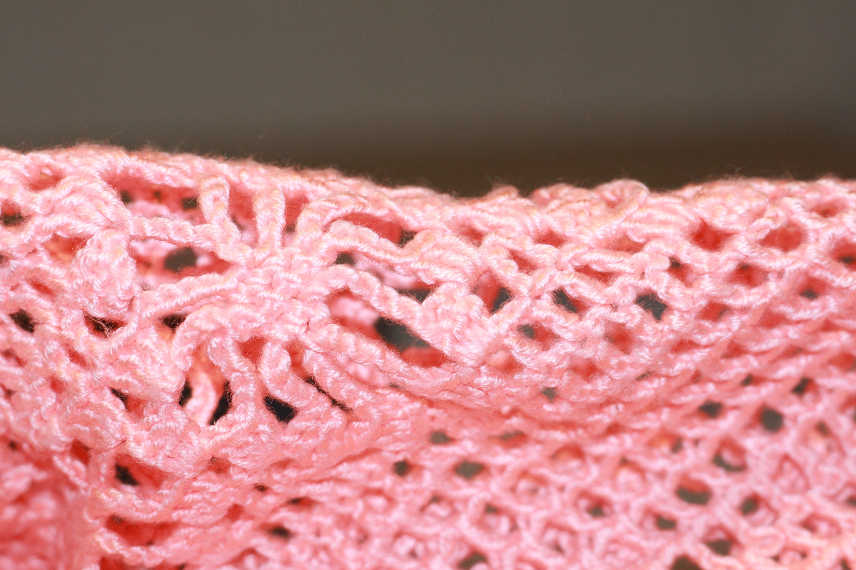 トップス antique coral pink crochet cover top トップス antique coral pink crochet cover top VAOYIU Women's