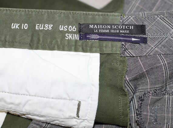 Two Tone Reconstructed Multipocket Jeans Upcycled… - image 7