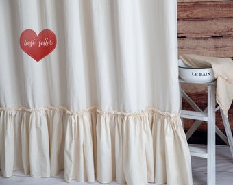 Long Shower Curtain Over 70 Customizable Or Handmade Options Etsy