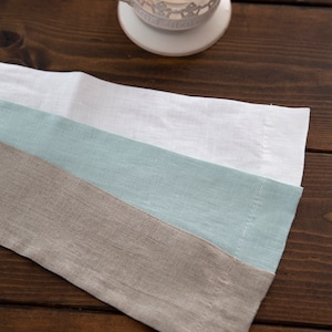 Linen tiebacks set of 2|magnetic tiebacks|tiebacks for sheer curtains