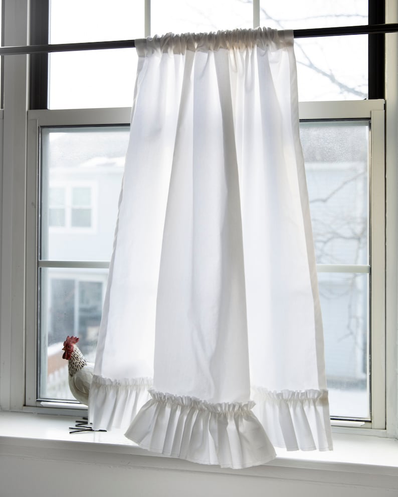 Cafe Curtains Farmhouse Kitchen Curtains Bathroom Curtains Etsy