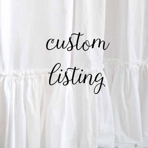 Custom listing for Eileen