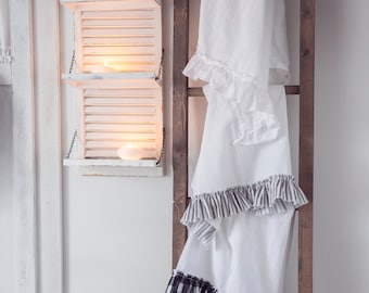 Farmhouse kitchen towel/Gift for her