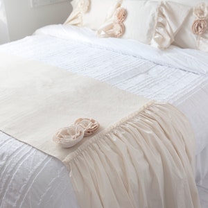 Bed Runner|Shabby chic bedding