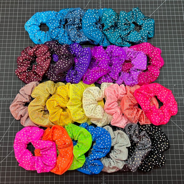 Bling Scrunchies - Scatter 2.0 Stone Pattern - Listing updated for 2024